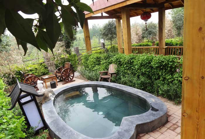 千年古刹温泉,千年银杏谷温泉