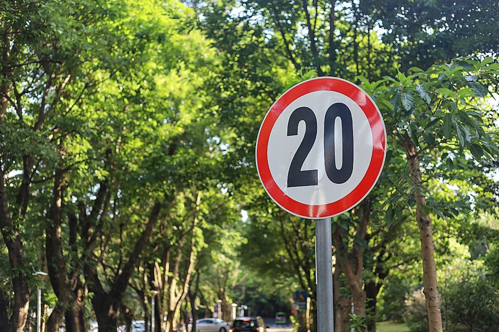 学校车辆限速标志,校园内车辆限速规定标准