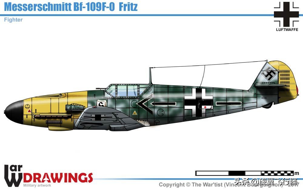 夹在E系列和G系列中的德国Bf-109F系列战斗机，同样相当出色