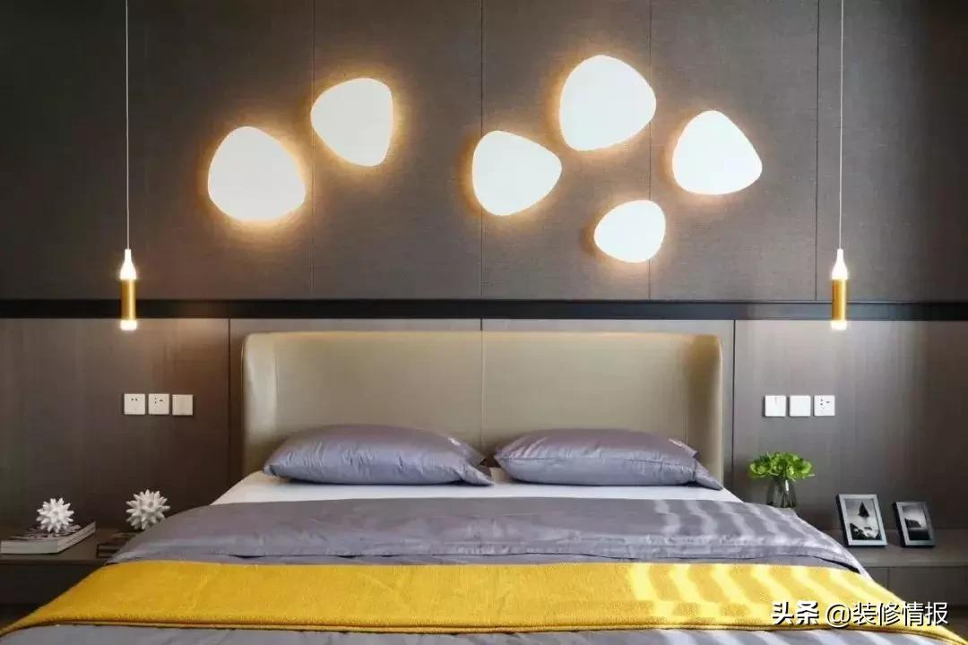 床头旁空荡荡怎么布置,卧室里床头背景怎么做好看