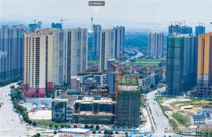 沙井新盘航拍,深圳宝安沙井新建医院最新航拍