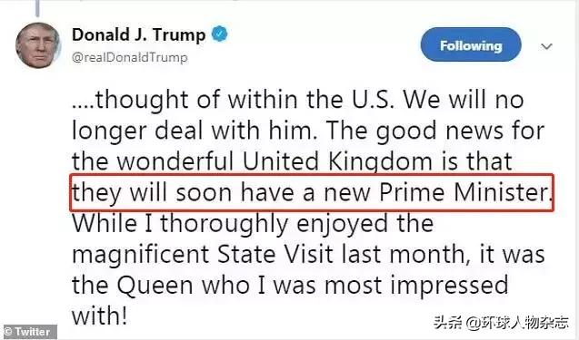 狂怼特朗普之后，英大使卷铺盖走人，背后竟然是一场惊天阴谋？