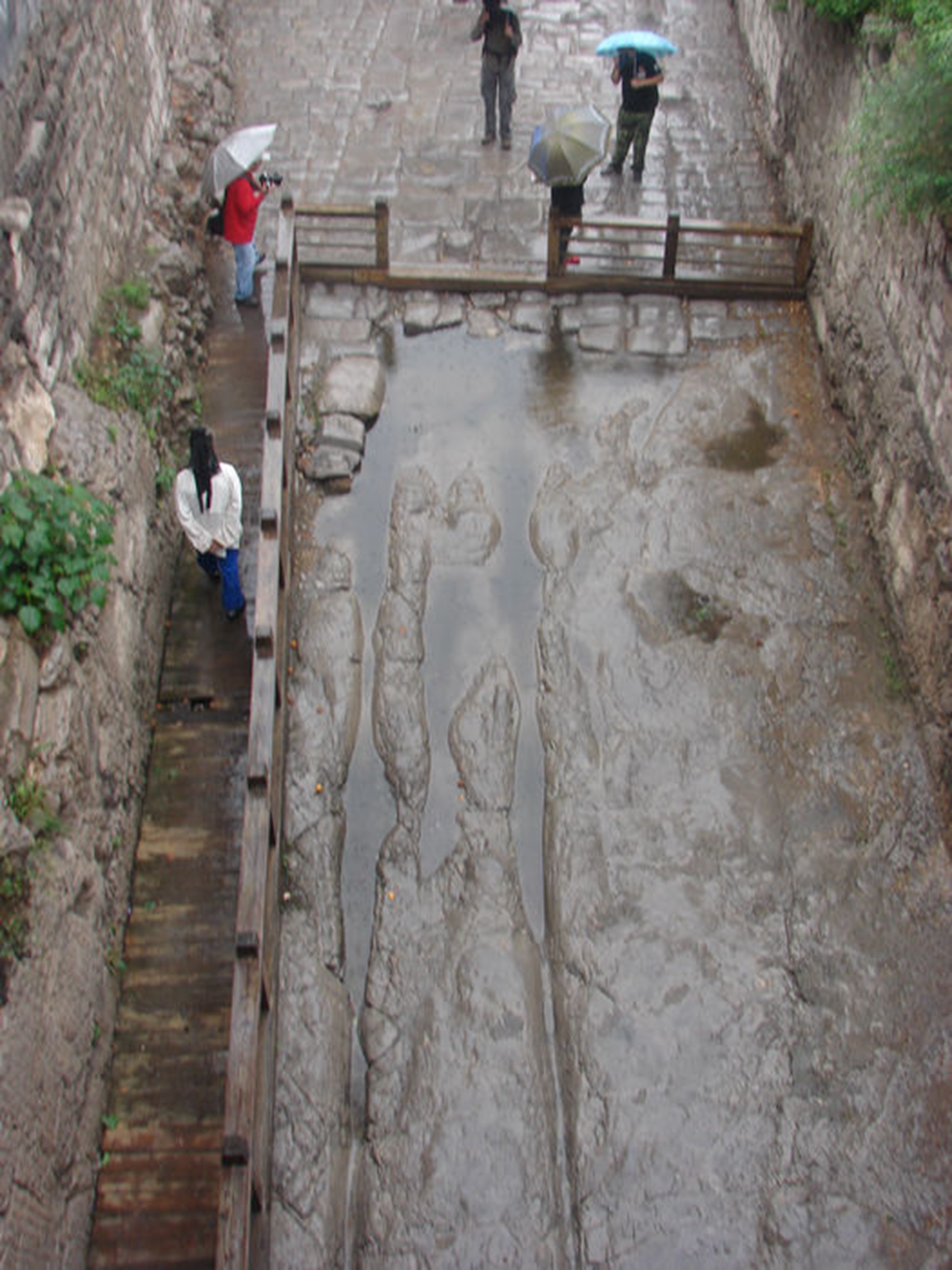 井陉秦皇古道的传说,井陉秦皇古道遗迹
