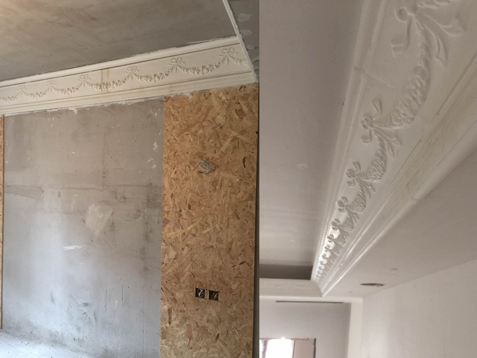 高迪愙实景|护墙板+石膏线,没有软装也超美!