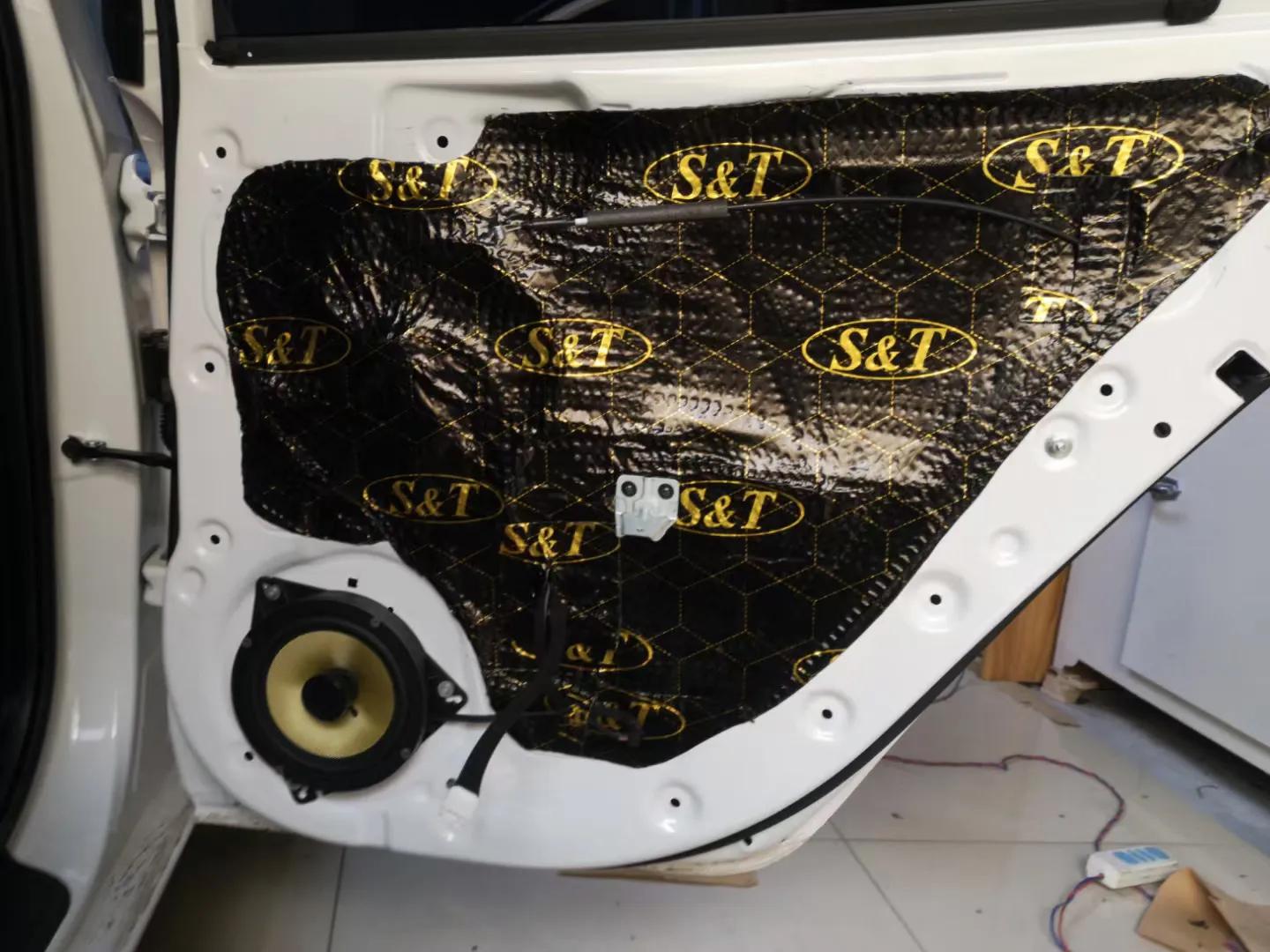 现代悦动改隔音音响,现代悦动增加高音喇叭