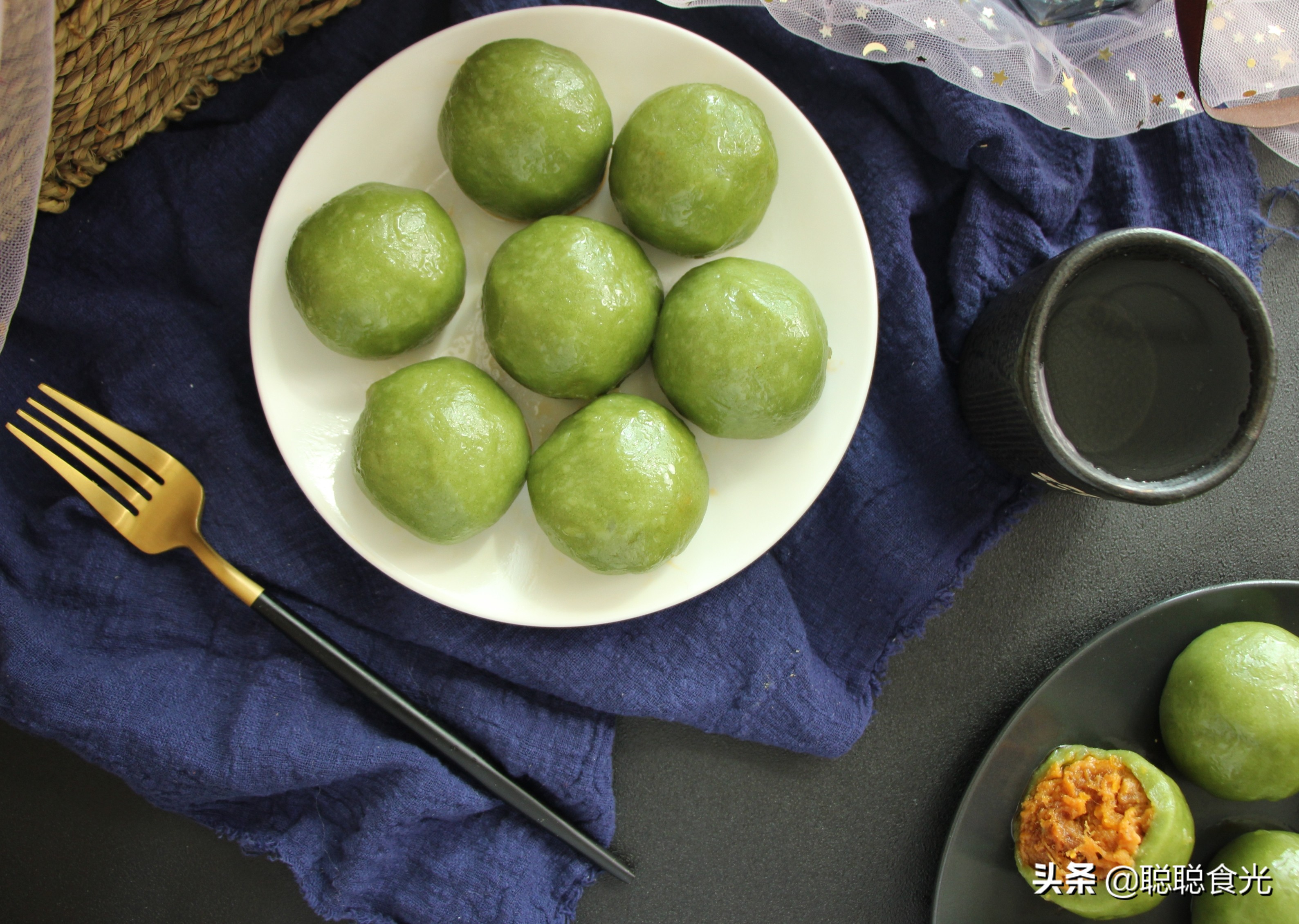 正宗清明青团做法,清明节要吃青团教你在家自制青团