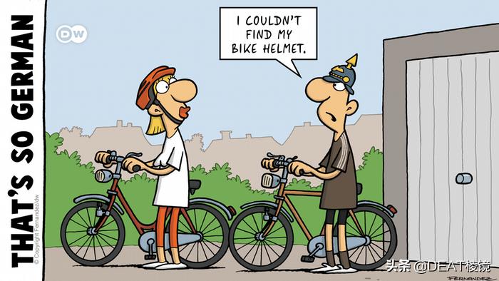 德国人的圣诞树，可能是啤酒瓶做的——漫画家笔下的德国人