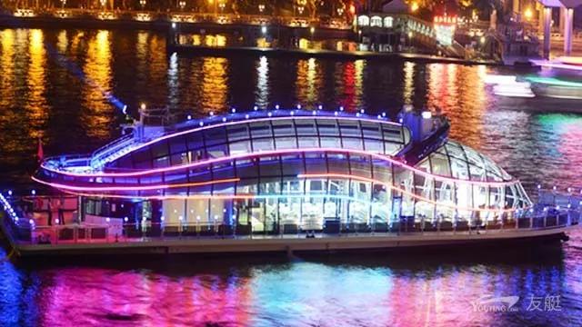 羊城八景之一珠江夜韵,广州珠江夜游美景视频