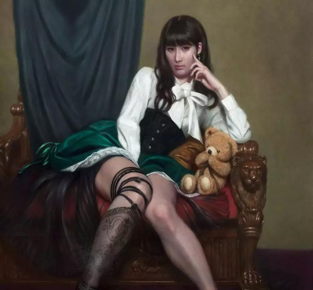 油画日本风景画,油画艺术日本