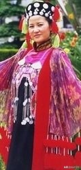 我国56个民族的精美服饰,费青56个民族服饰合集