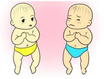 刚出生的小孩腿怎么伸不直,新生儿需要把腿捆上吗