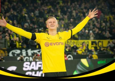 哈兰德德甲三场7球,哈兰德拿过几次德甲最佳射手