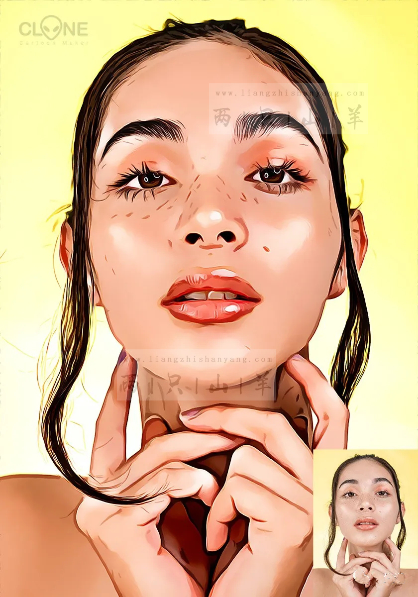 照片一键变成卡通人物拍同款,把人物照片转换为卡通漫画