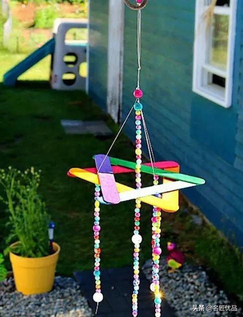 孩子手工风铃,亲子手工制作风铃