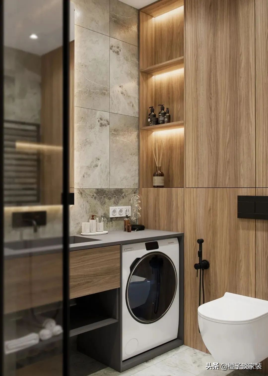 大面积卫生间装修效果图欣赏大全,13款卫生间装修效果图