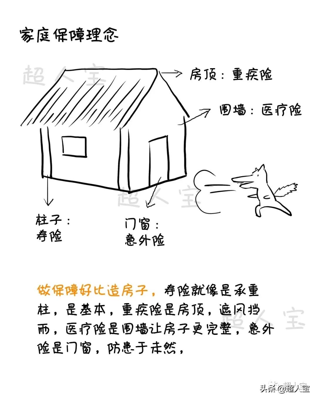 5分钟了解必备的四大险种，入门级保险解说「漫画保险」