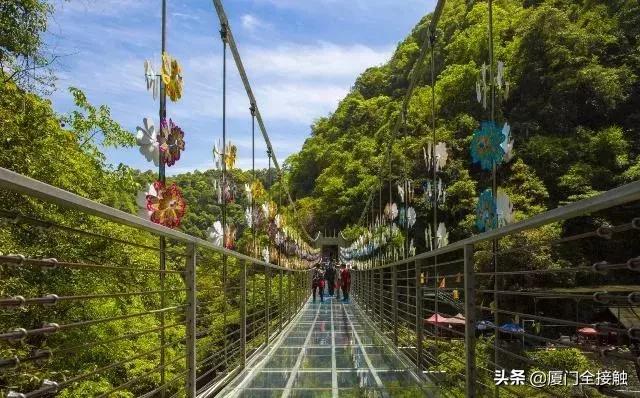 厦门玻璃栈道,厦门山海步道玻璃栈道