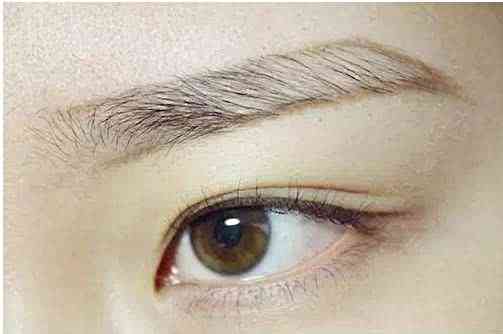 画眉教程自然眉柔和,没有眉形眉毛不好画眉新手教程
