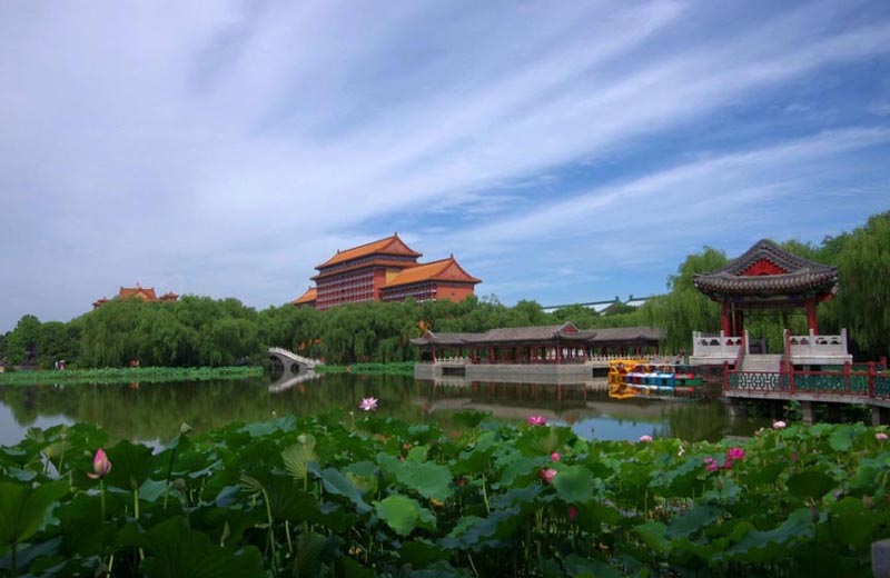 中国有哪些地方仿建过明清北京城,明清时的北京城复原图