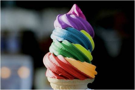 3-4岁创意美术冰淇淋,儿童美术创意画教案冰淇淋