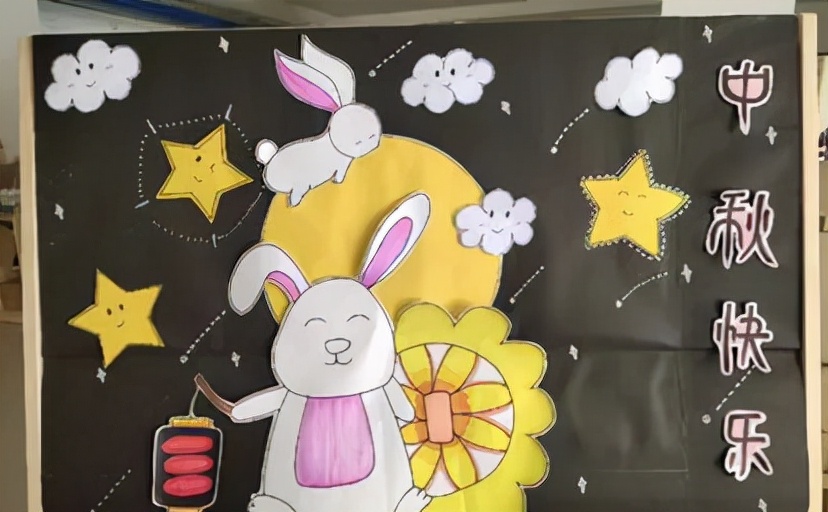 国庆绘本手工制作图片,国庆绘本展板