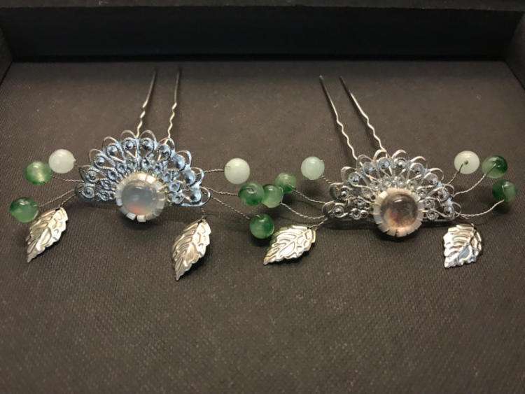 汉服发簪插梳的用法,汉服的发簪有什么讲究