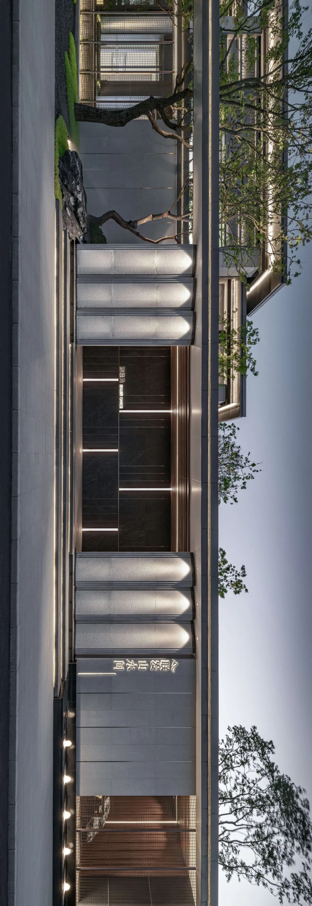 小区大门入口设计二（现代大气简约·新亚洲风格）