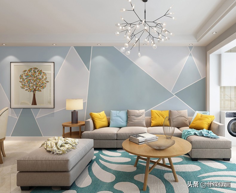 墙纸墙布和艺术漆的区别,墙纸墙布壁画的区别