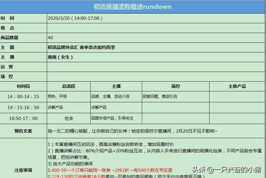 直播脚本三分钟话术模板,直播脚本基本知识