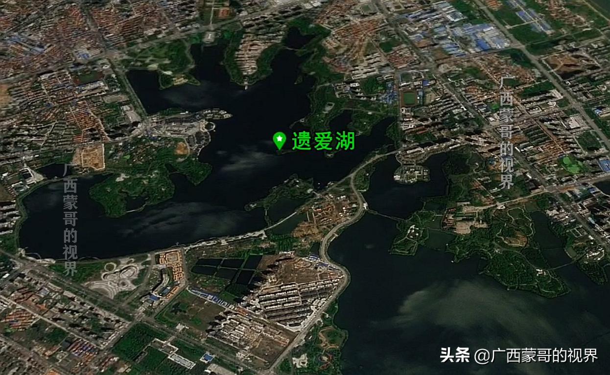 卫星图看：湖北黄冈市，黄冈的考题为什么出名，你做过吗