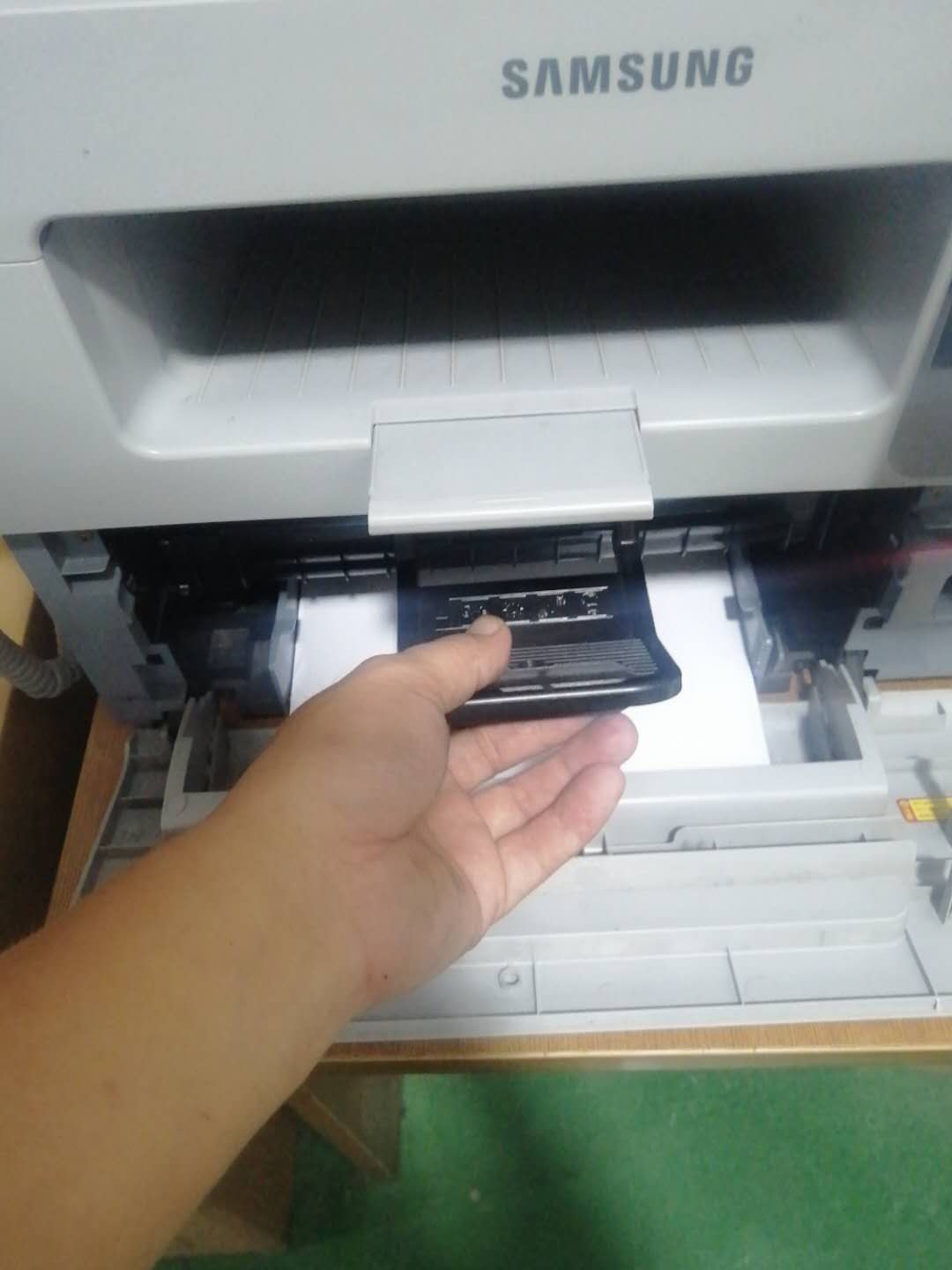 三星scx-4521hs怎么做网络打印机,三星4521hs打印机卡纸怎么处理