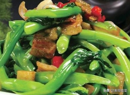 菜心不是越圆越好，买对了比啥都好吃，菜贩一般不告诉你