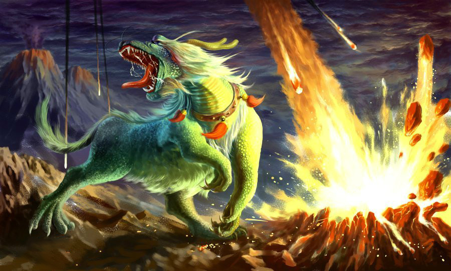 上古神兽火麒麟谁的坐骑,上古神话中的麒麟有哪些