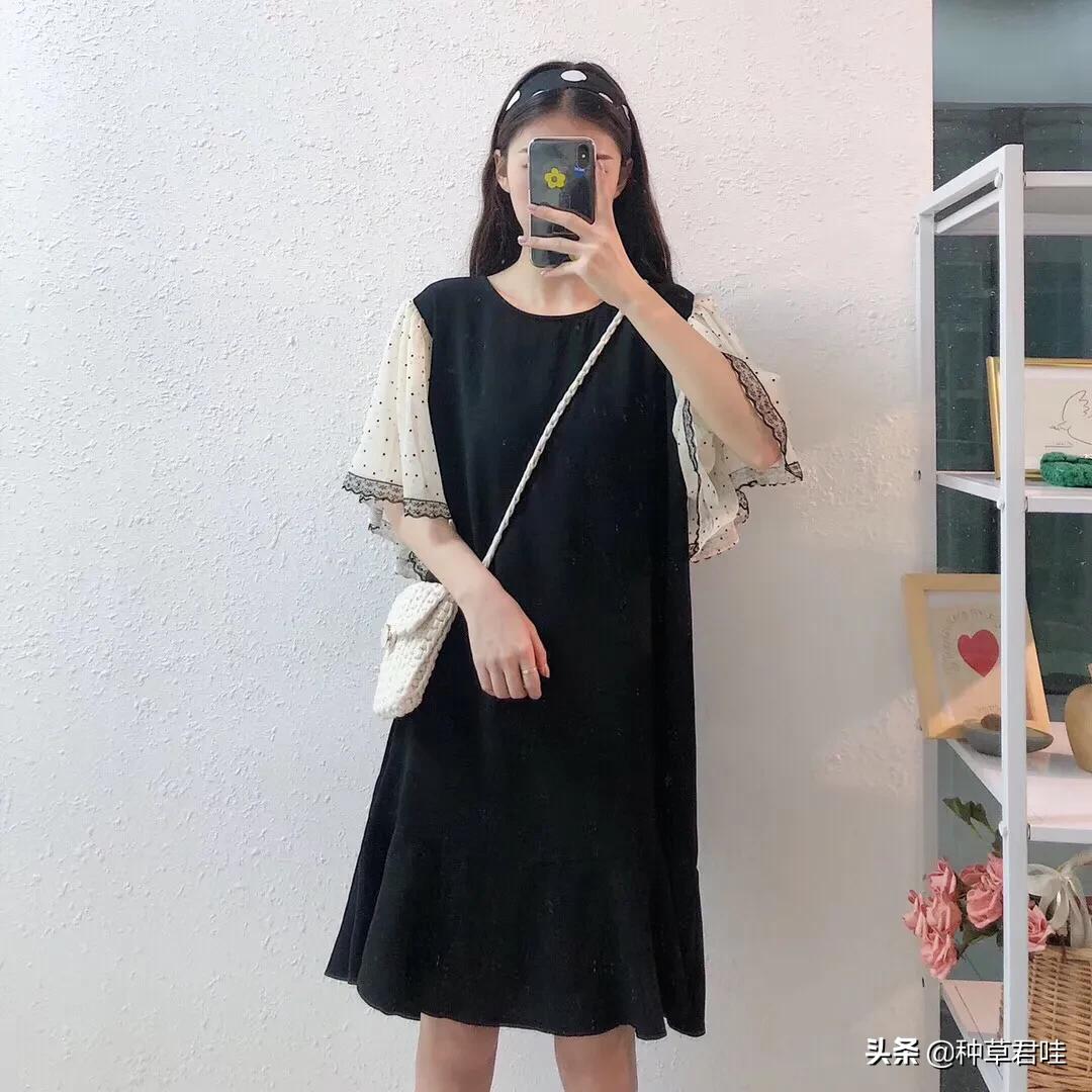 蓝色系的夏季穿搭,夏季高品质甜酷风穿搭