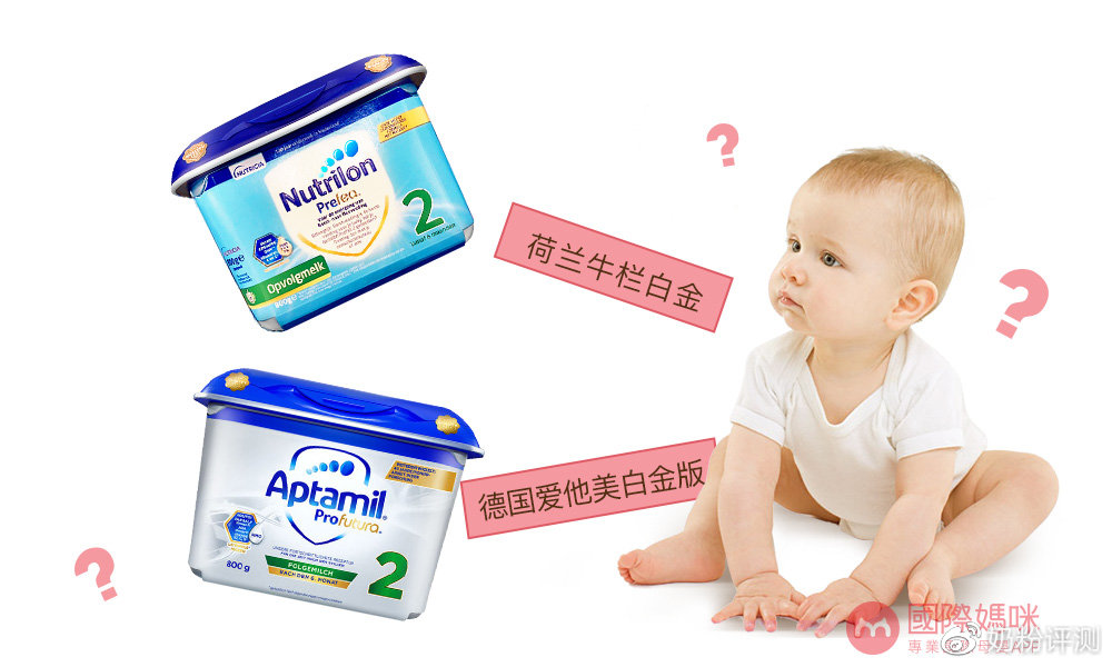 德国爱他美白金版和荷兰牛栏,牛栏白金对比爱他美白金