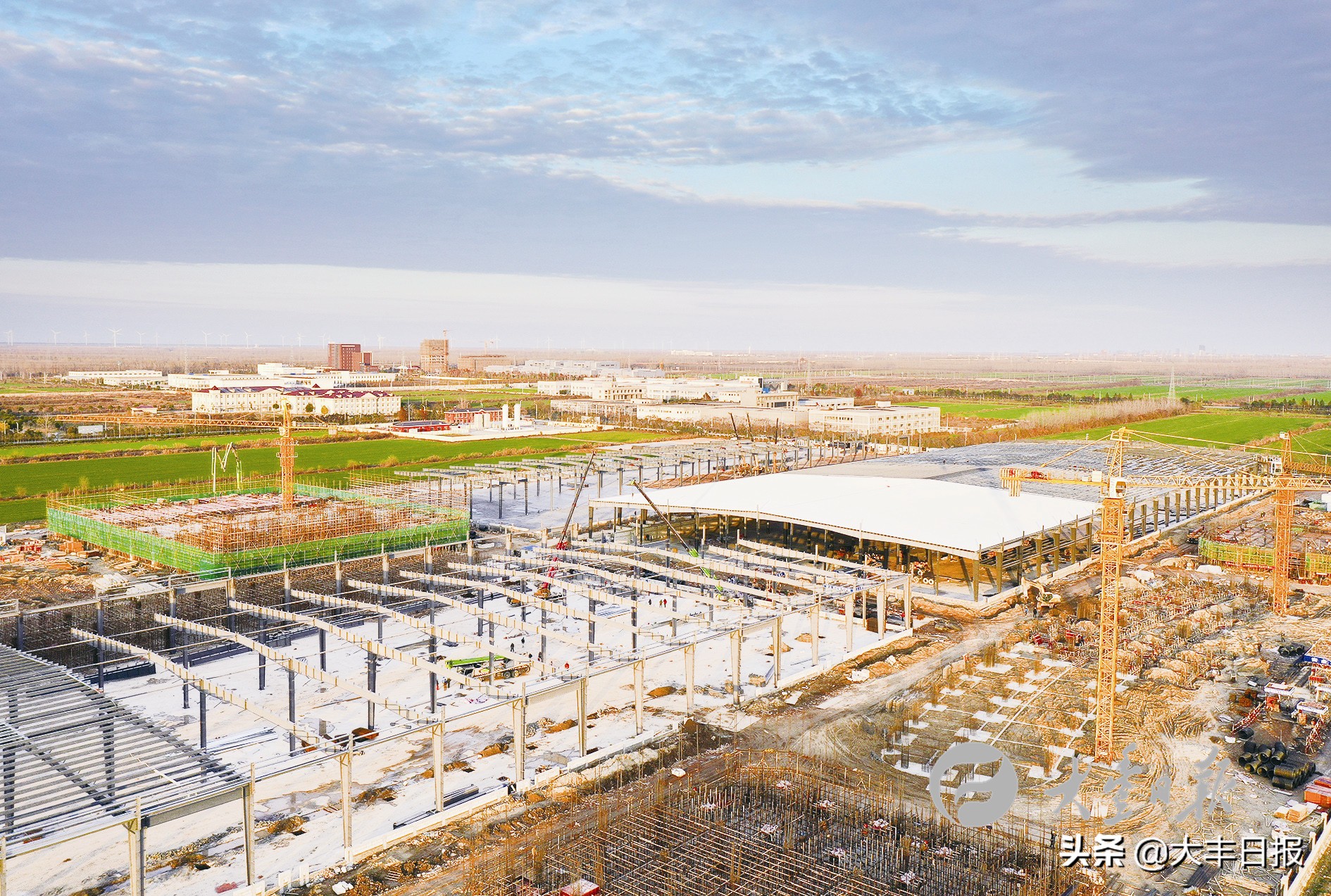 江苏盐城大丰区乡村振兴示范基地,盐城绿色生态建设成效明显