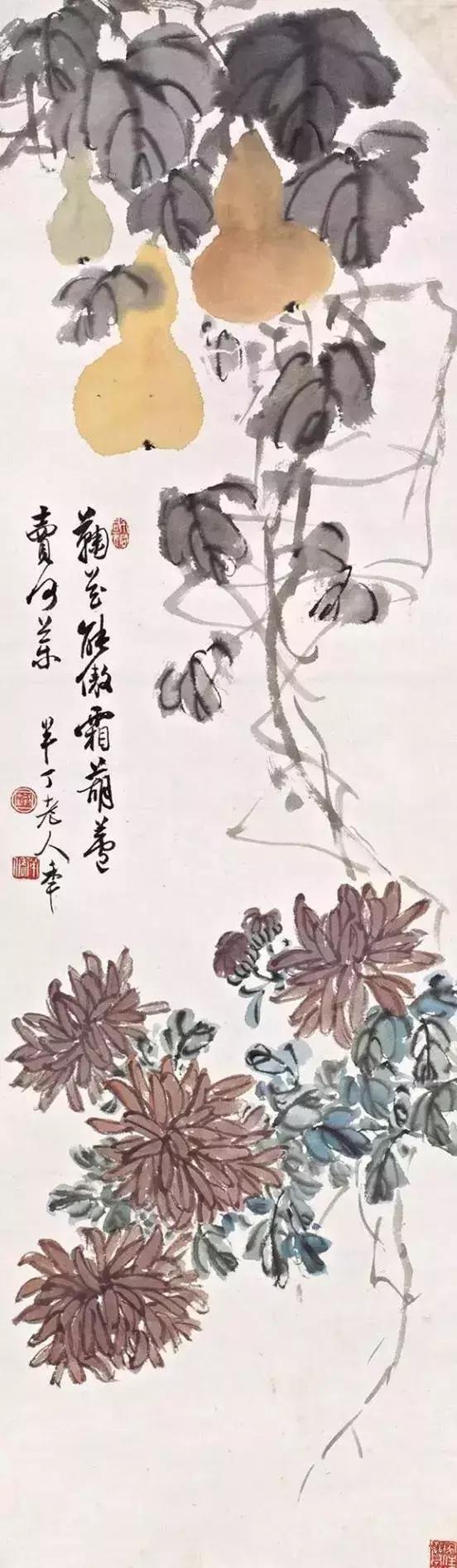 十大名家画葫芦,名家国画葫芦精品图