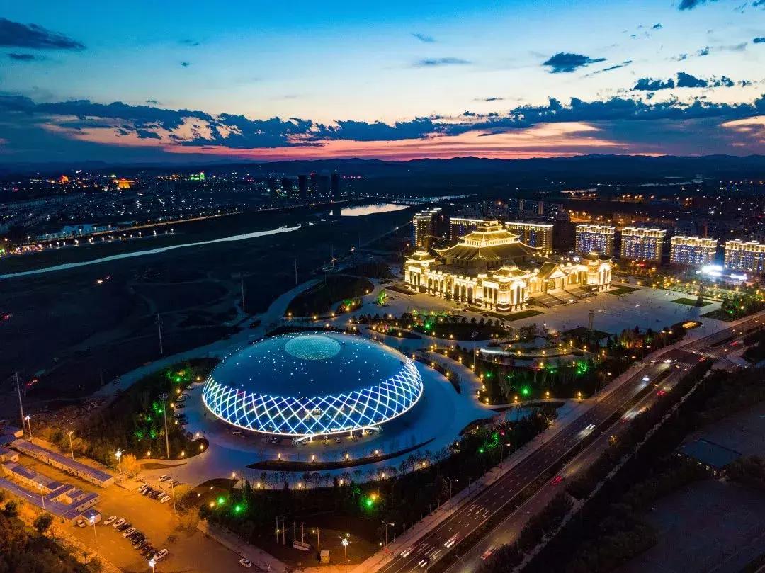 兴安盟的红色文化,文博灯光艺术节