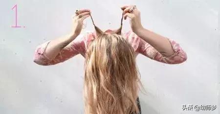 2款韩式时尚编发扎发详细教程,时尚编发扎发教程简单好看