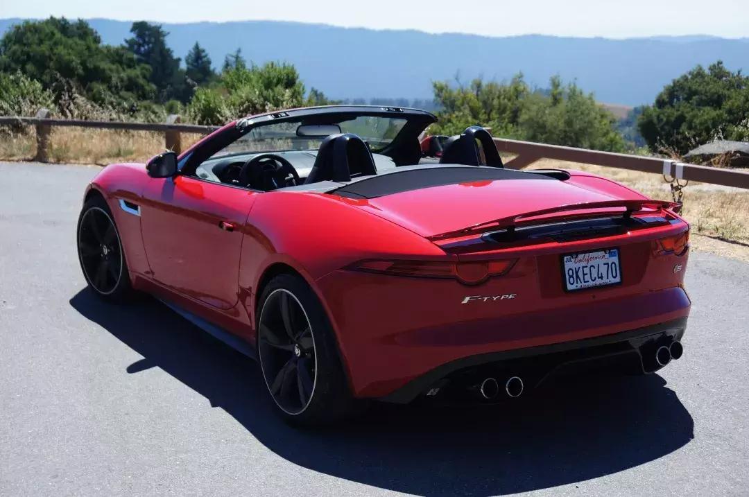 试驾捷豹ftype2021,捷豹f-type3.0t试驾