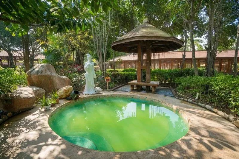 厦门杏博湾天沐温泉度假村,暑天室外怎样解暑