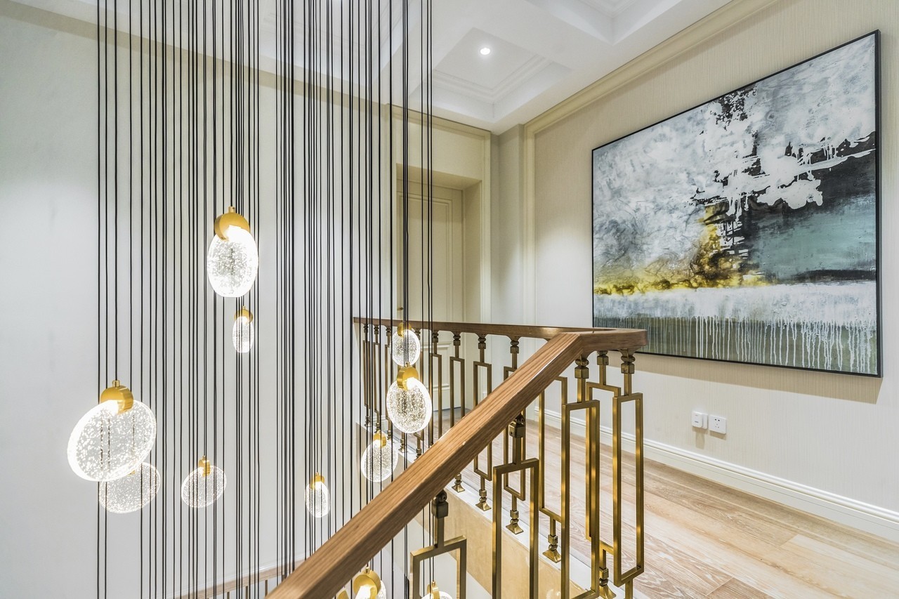 九溪墅精装修效果图,世茂九溪墅国风合院别墅