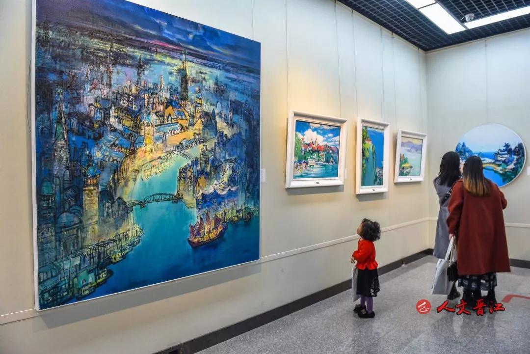 画笔寄乡思|潮起晋江——张及时油画艺术展在晋江开幕