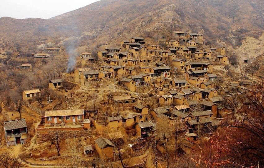 太行山深处的布达拉宫大汖古村,山西的布达拉宫