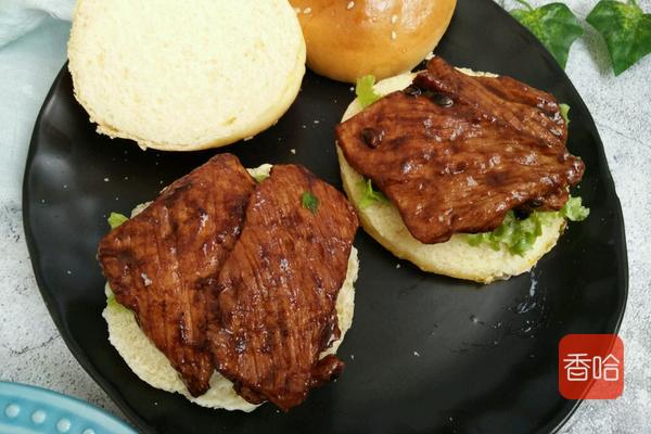 买来的汉堡怎么做汉堡,正宗汉堡做法小视频