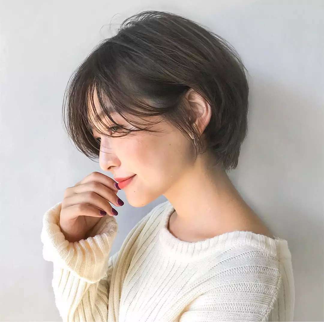 适合四五十岁女士短发教程,中年女性剪哪种短发好看
