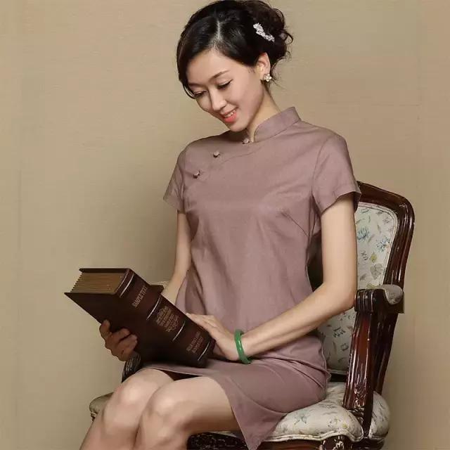 新中式旗袍图片大全,惊艳新中式旗袍