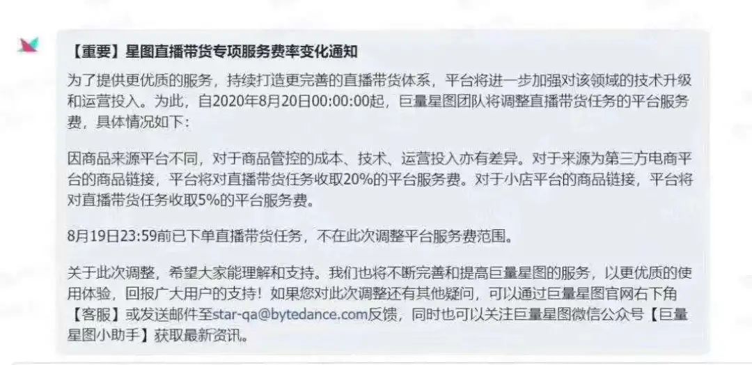 抖音外链带货服务费收多少,抖音外链带货收费