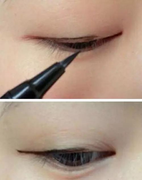 初学化妆怎样画眼线,眼线画法新手入门教程下眼线