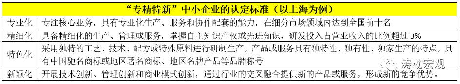 专精特新企业标准,服务专精特新企业